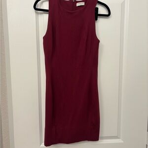 Babaton Rich Burgundy Mini Dress